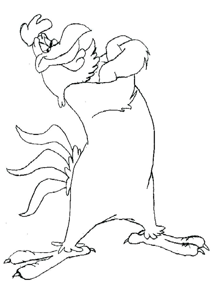 750x1000 Marvin The Martian Coloring Pages Foghorn Leghorn Coloring Pages