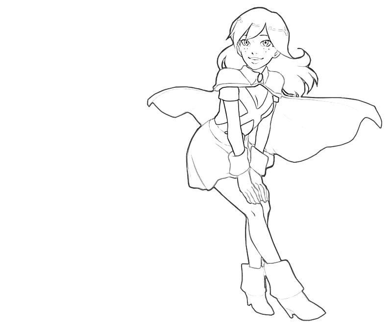 800x667 Miss Martian Coloring Crafty Teenager