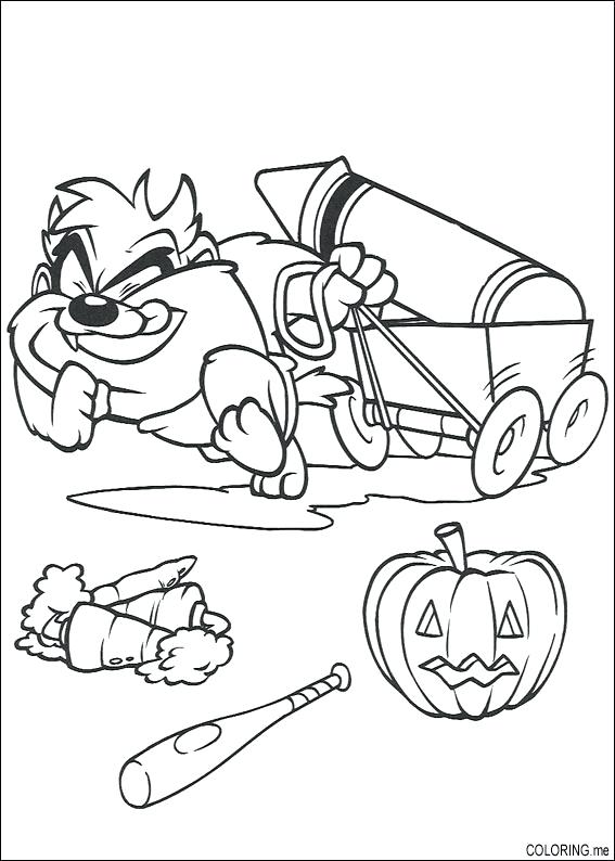 567x794 The Martian And Bugs Bunny Coloring Page Printable Funny Coloring