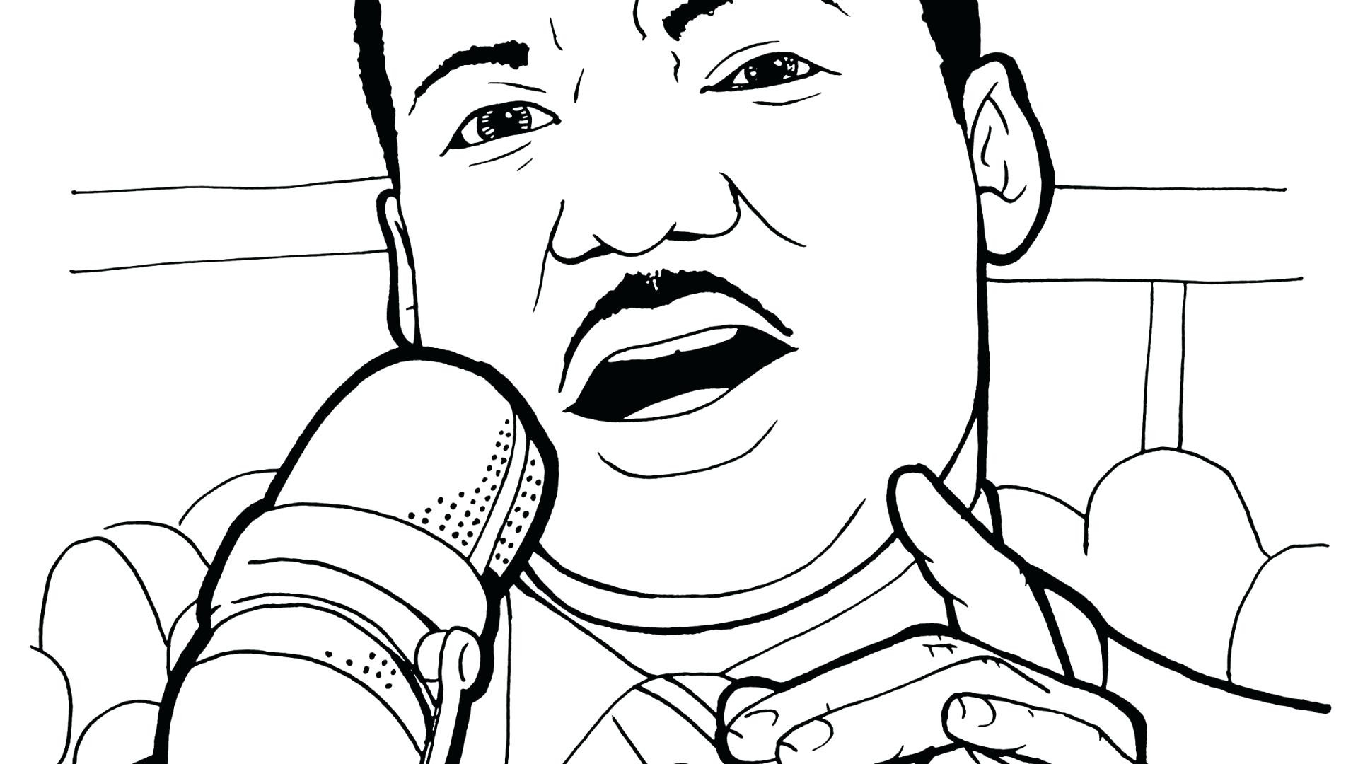 1920x1080 Martin Luther Coloring Page Wagashiya