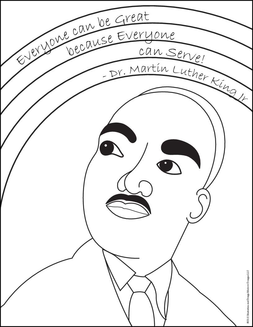 816x1056 Martin Luther King Jr Coloring Pages For Free Mlk Diaet Me