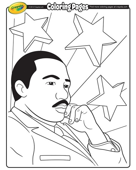 458x570 Martin Luther King Jr Printable Coloring Pages Free Printable