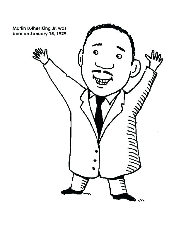 618x800 Martin Luther King Printable Coloring Pages Coloring Page Martin