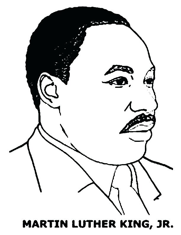 612x792 Mlk Coloring Page Charming Martin King Jr Coloring Page Pages Free