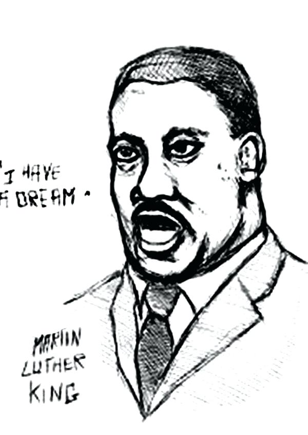 600x848 Mlk Coloring Pages Free Funy Martin Luther King Jr Coloring Pages