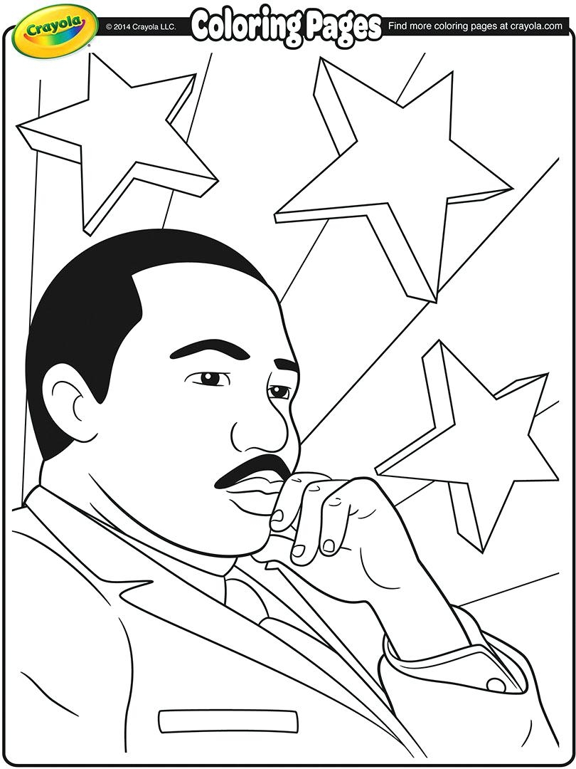 810x1080 Printable Martin Luther King Clipart Coloring Pages Famous Jr Kids