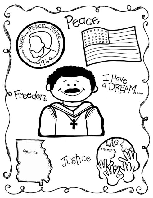 493x640 Free Martin Luther King Coloring Pages Martin Luther King Jr