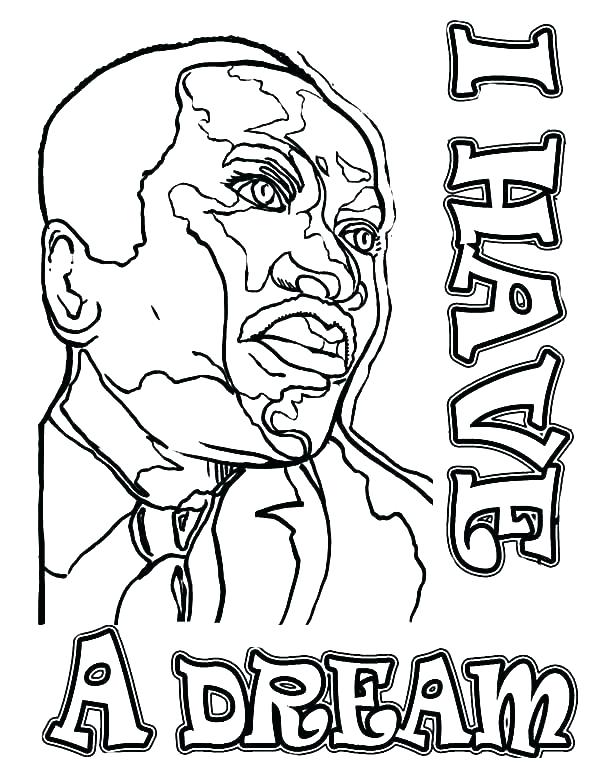 600x783 Mlk Coloring Page Free Martin King Coloring Pages Art Galleries