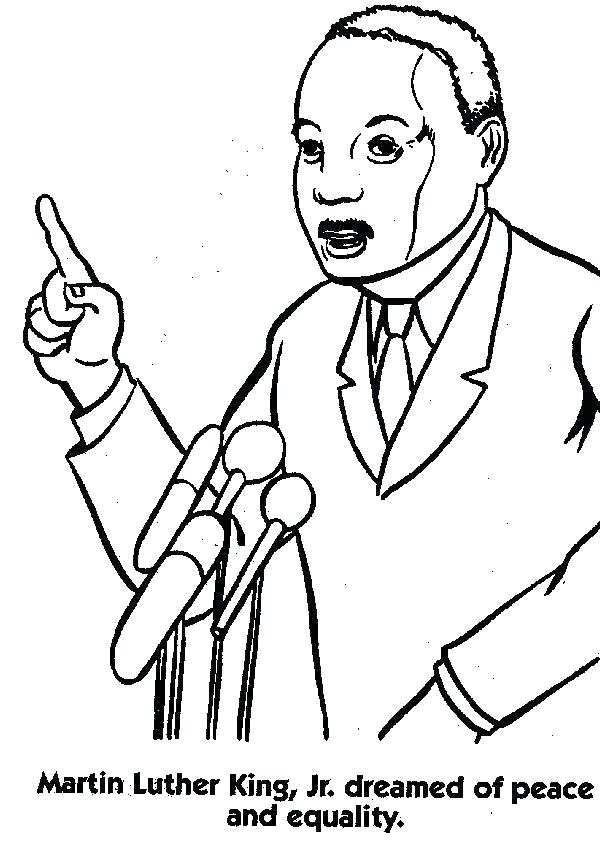 600x841 Mlk Coloring Pages Free Martin King Jr Free Story Coloring Book