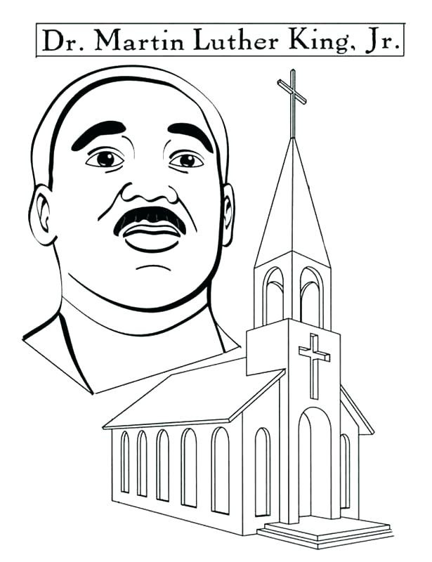 615x800 Martin Luther King Jr Coloring Sheet Martin King Jr Coloring