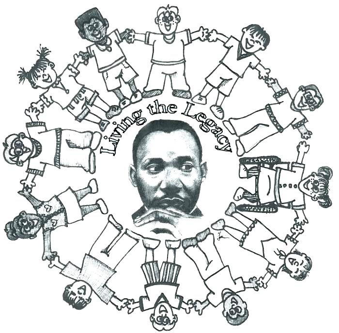 700x688 Martin Luther King Jr Day Coloring Pages Martin King Jr Day