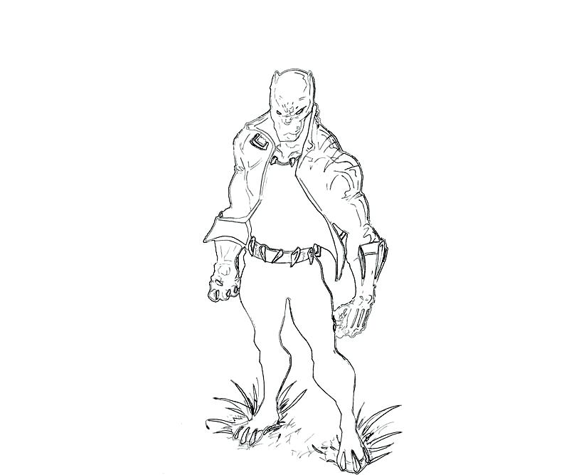 800x667 Black Panther Coloring Free Coloring Panther Paw Coloring Page