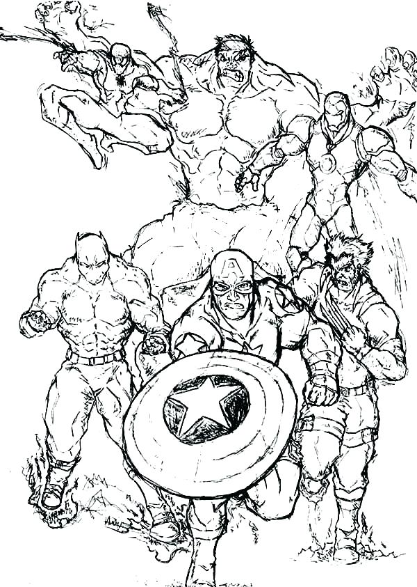 600x843 Marvel Comics Coloring Pages Super Hero Squad Coloring Pages