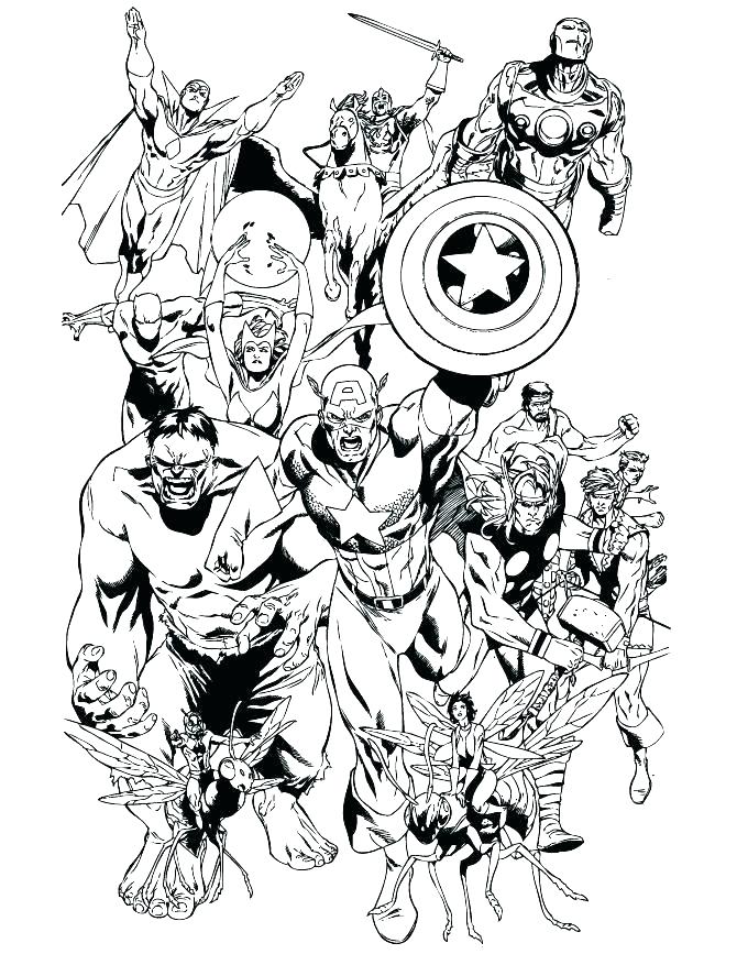 670x867 Printable Marvel Coloring Pages Avengers Coloring Pages