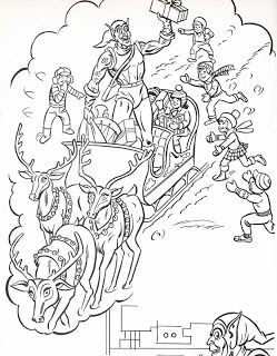 249x320 Coloring Neato Coolville Marvel Super Heroes Christmas Coloring