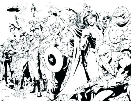 450x347 Coloring Pages Marvel Marvel Avengers Coloring Pages Superheroes