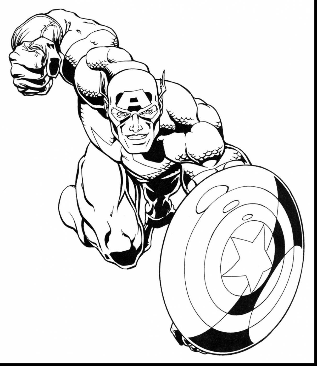 1211x1398 Unbelievable Marvel Super Heroes Coloring Pages With Superhero