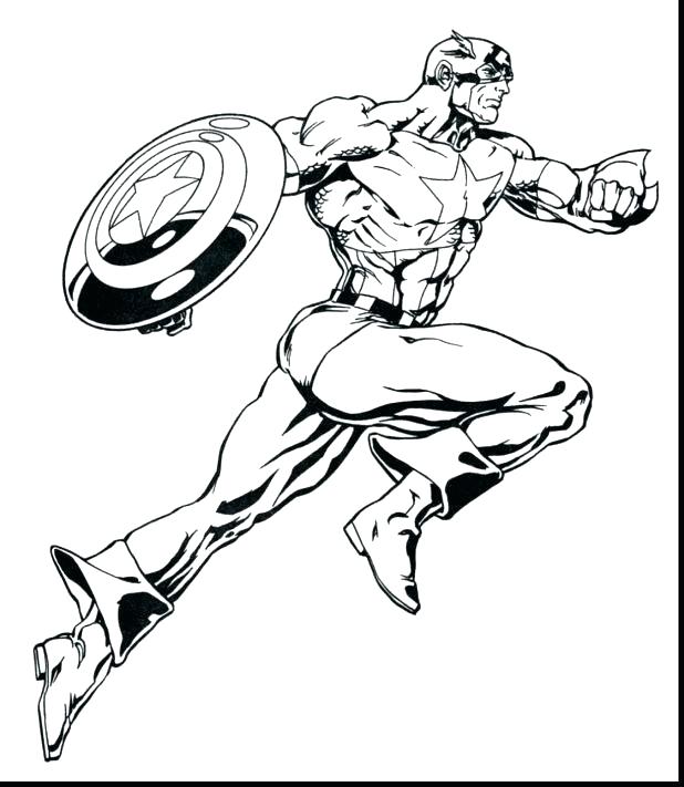 Marvel Heroes Coloring Pages at GetDrawings | Free download