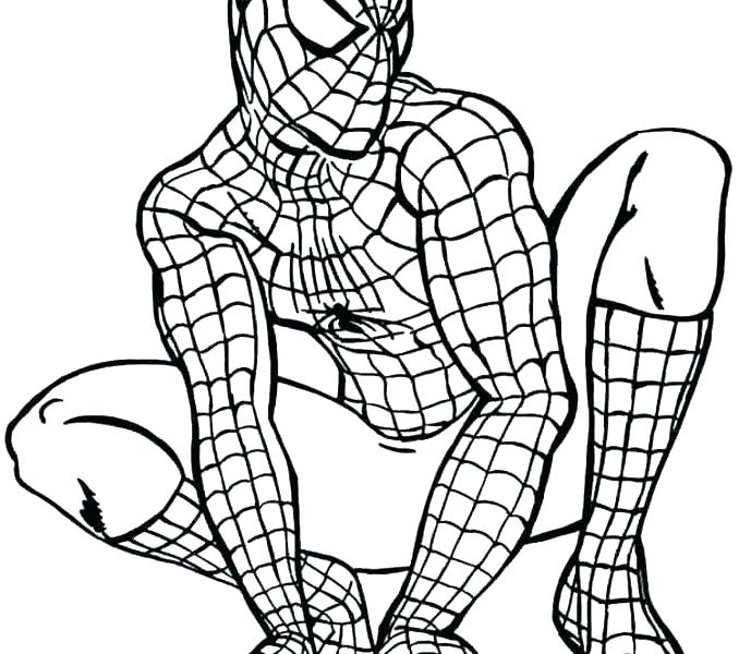678x600 Free Marvel Superhero Coloring Pages Printable