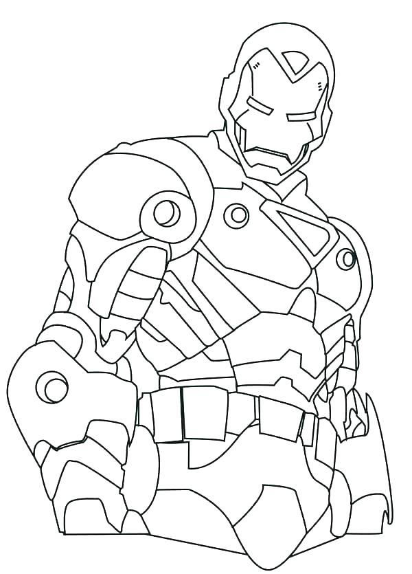 Marvel Iron Man Coloring Pages at GetDrawings | Free download