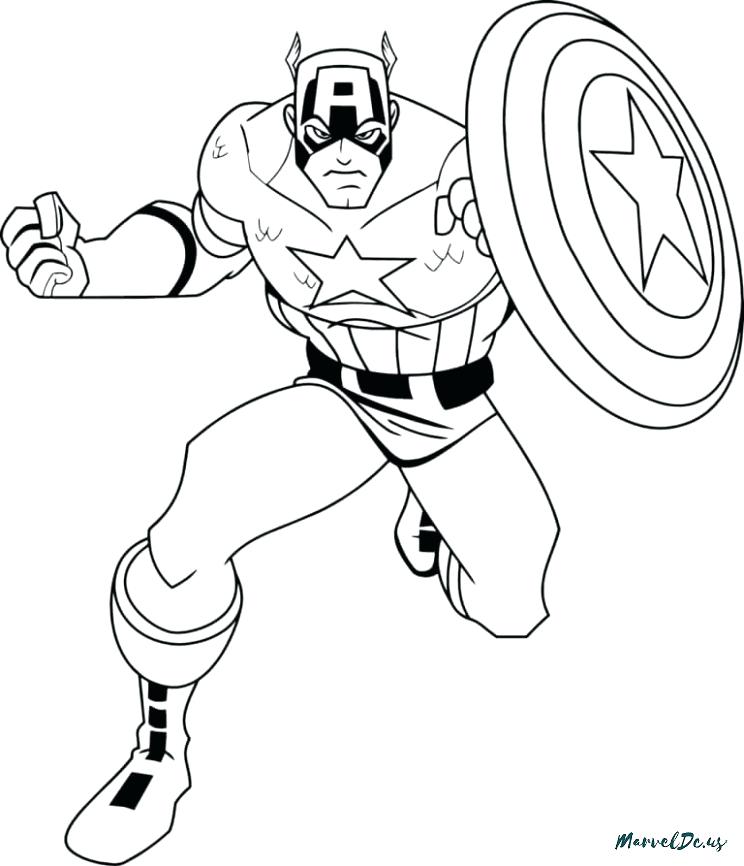 Marvel Superhero Coloring Pages at GetDrawings | Free download