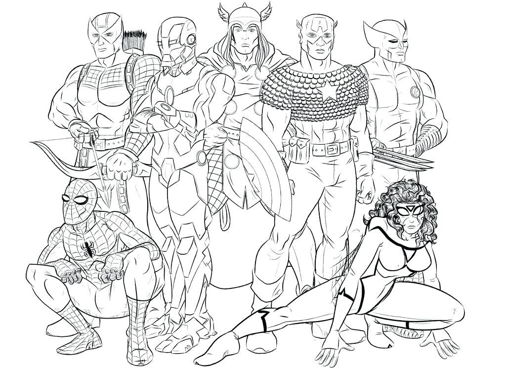 1024x745 Marvel Colouring Pictures Marvel Coloring Pages And Superhero