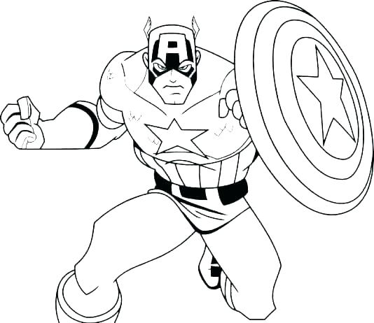 534x462 Superheros Coloring Page Marvel Superhero Coloring Pages Printable