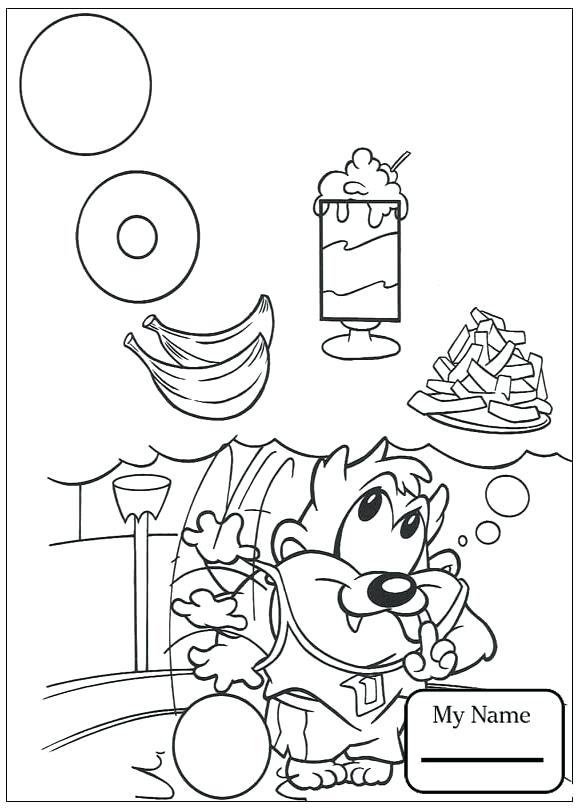 578x810 Marvin The Martian Coloring Pages