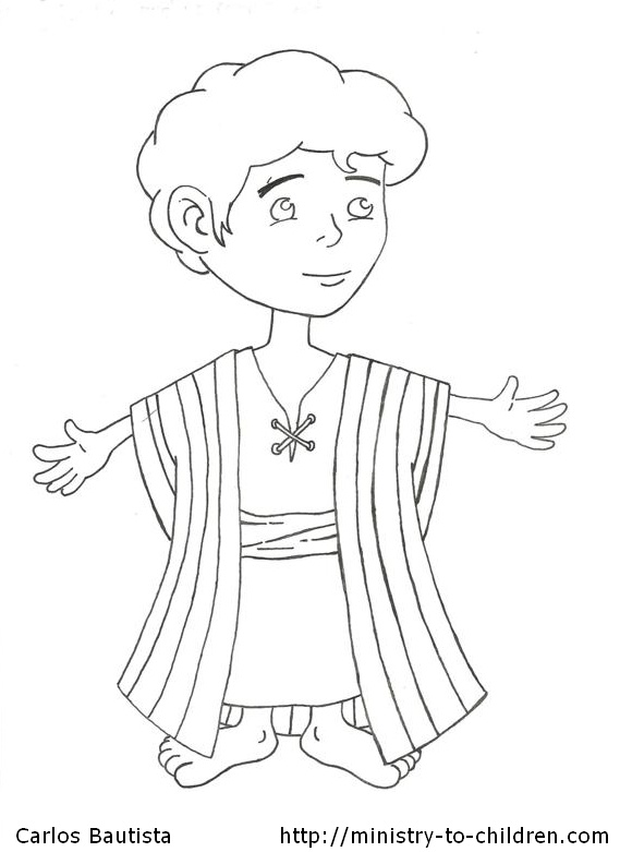 569x781 Joseph Coloring Pages