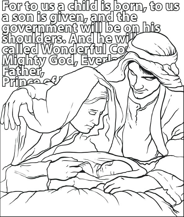 594x700 Mary And Joseph Coloring Pages Fuhrer Von