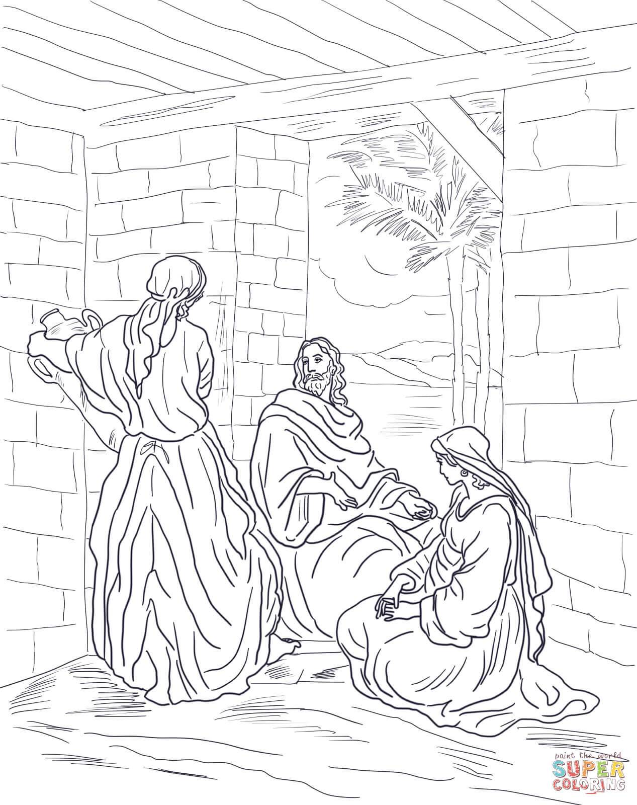 1267x1600 Shocking Jesus Calls Philip And Nathanael Coloring Page Printable