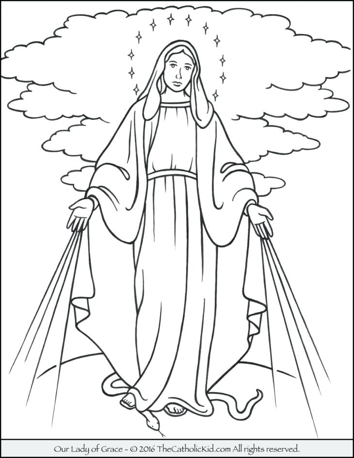 730x945 Catholic Coloring Pages Of Mary Coloring Pages For Kids Sheets