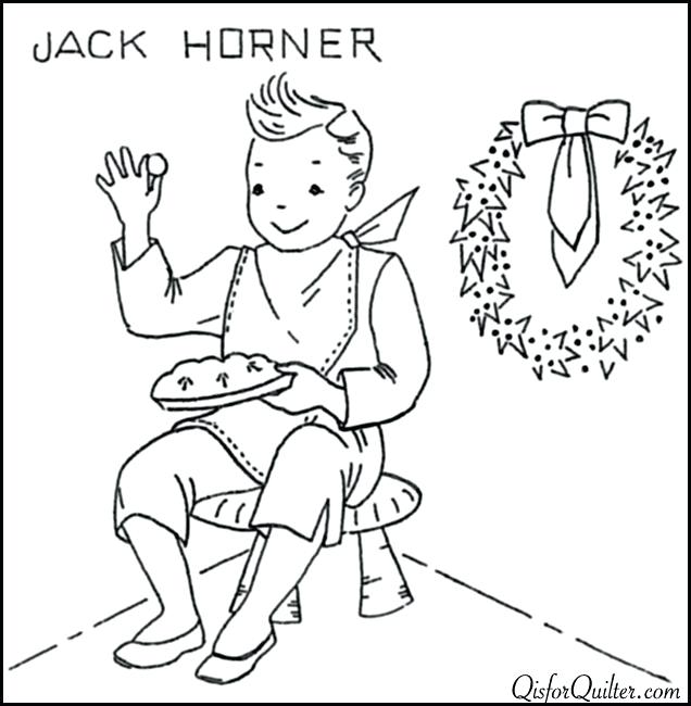 636x650 Mary Had A Little Lamb Coloring Page August Q Is Quilter