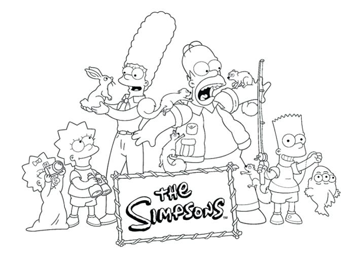 700x500 The Simpsons Coloring Book Slavyanskiy Club