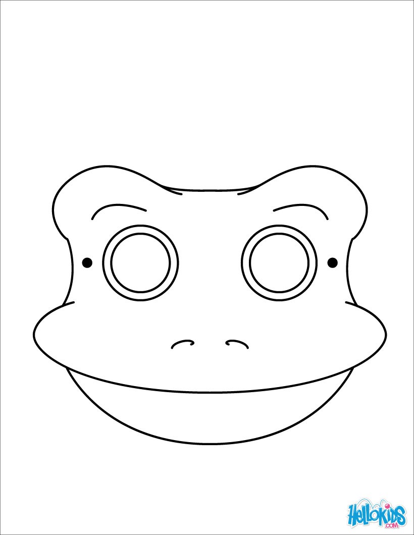 820x1060 Masquerade Mask Coloring Pages