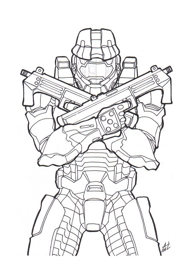 621x866 Master Chief Coloring Pages Coloring Pages Dibujo
