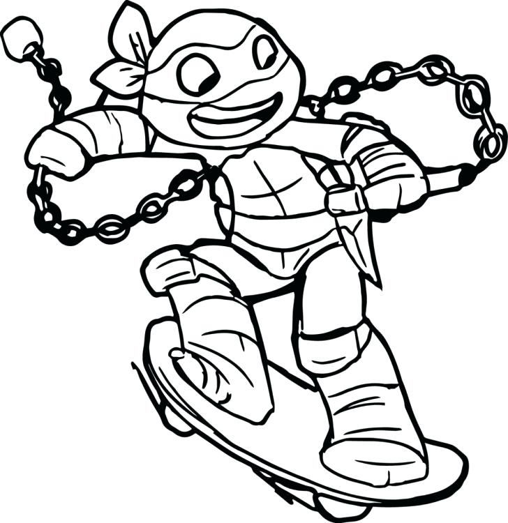 728x750 Ninja Turtles Color Pages Printable Turtle Coloring Pages Ninja