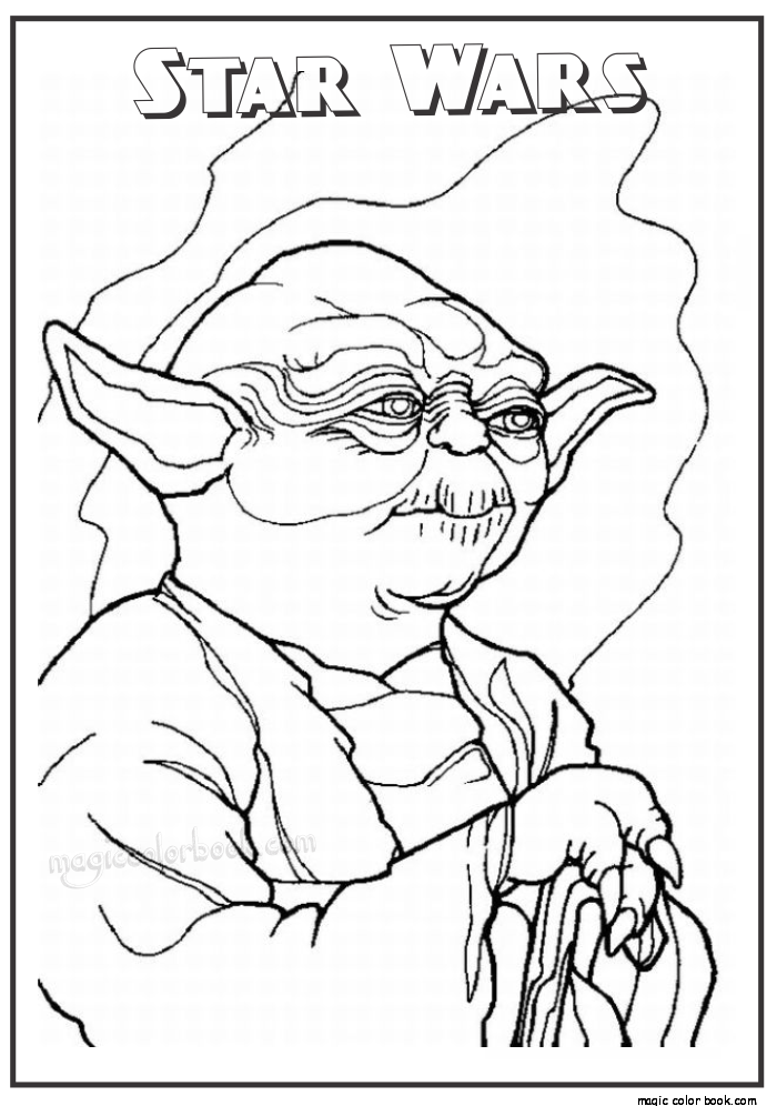 700x996 Star Wars Master Yoda Printable Coloring Pages