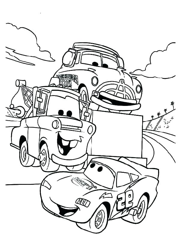 Mater Cars Coloring Pages at GetDrawings | Free download