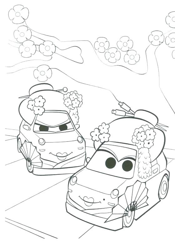 560x768 Cars Coloring Pages Free For Kids To Color Queen Cars Bus