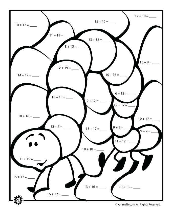 680x880 Multiplication Color Pages First Grade Coloring Pages Coloring