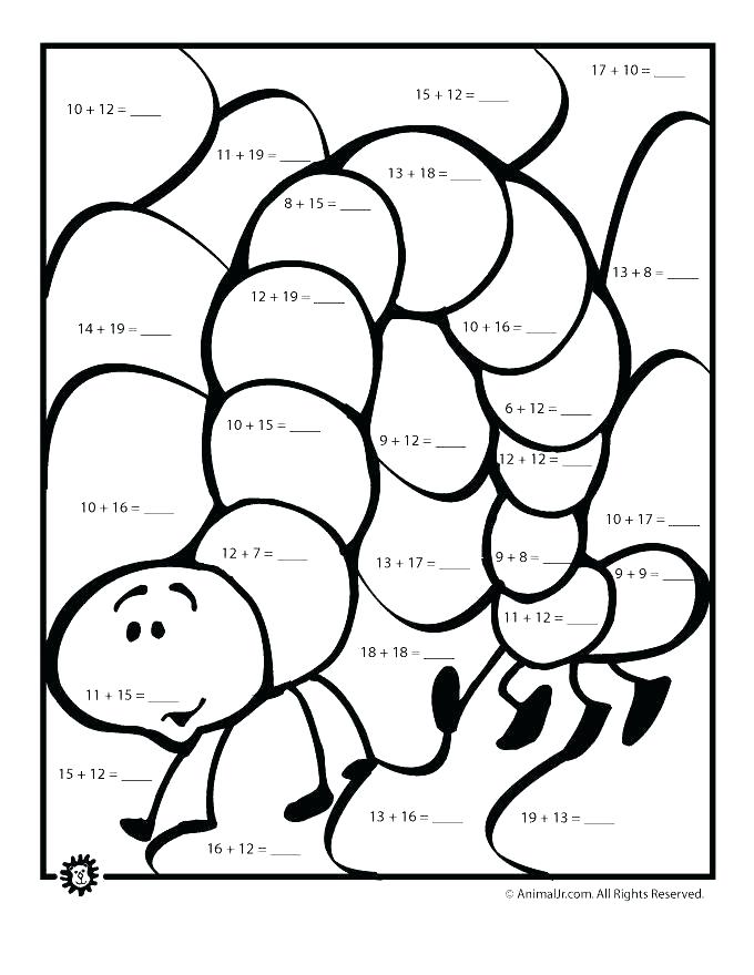 680x880 Multiplication Coloring Page Multiplication Color Pages