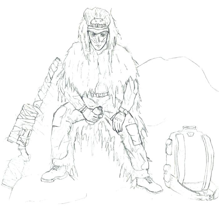 700x677 Nerf Gun Coloring Pages Gun Coloring Pages Pin Drawn Snipers Army