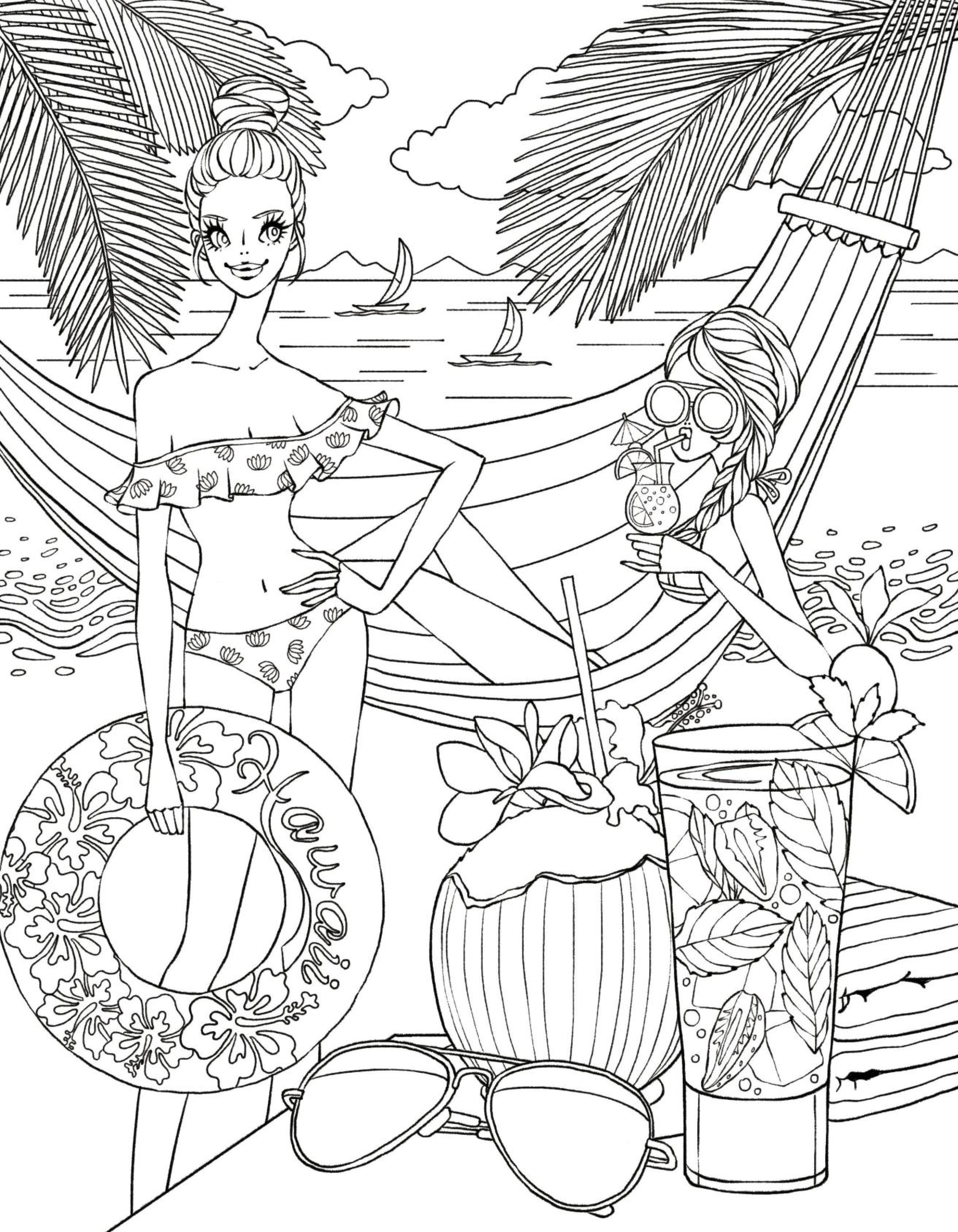 2625x3375 Seashore Coloring Pages Printable Coloring For Kids