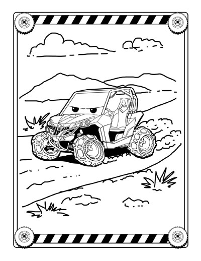 400x518 Utv Jumbo Coloring And Activity Book For Kids