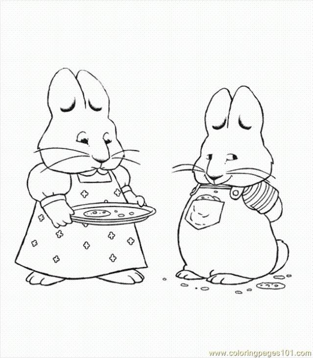 639x730 Max And Ruby Coloring Page Kids Printable Nick Jr Coloring