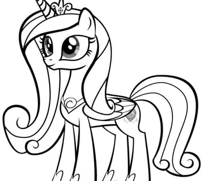 678x600 My Little Pony Coloring Pages Free Coloring Pages Online