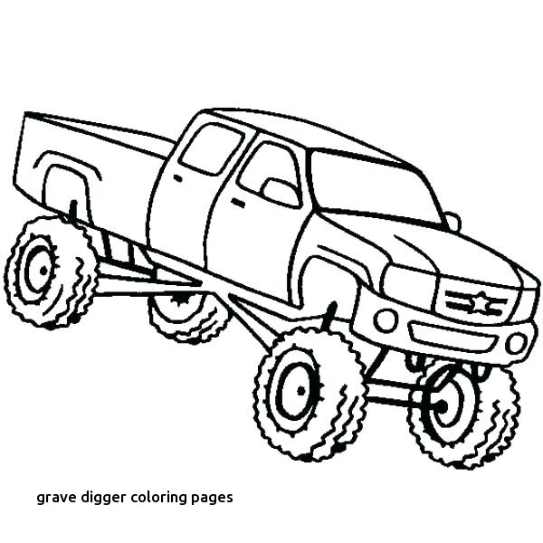 600x600 Max D Monster Truck Coloring Pages To Her With Monster Truck