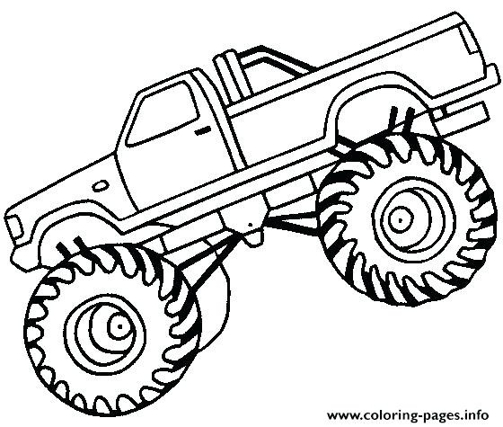 560x475 Monster Truck Coloring Pages Beautiful Max D Monster Truck