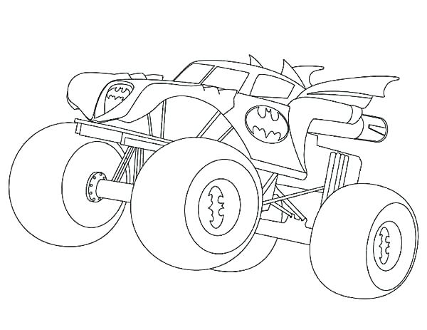 Max D Monster Truck Coloring Pages at GetDrawings | Free download